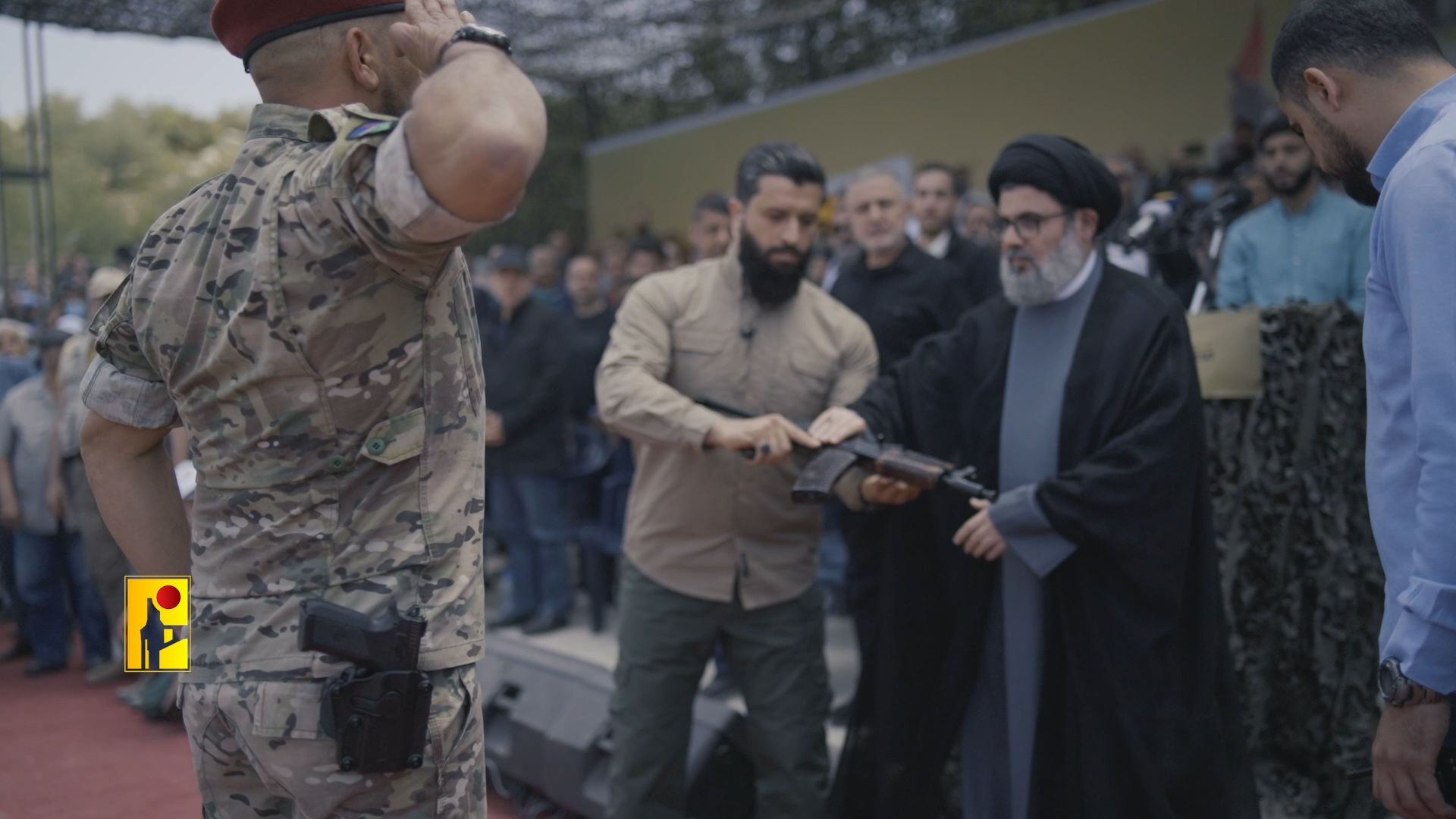 مناورة المقاومة الاسلامية - حزب الله - مشاهد الاعلام الحربي (18)